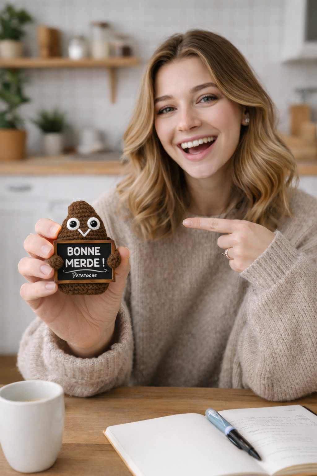 crotte patatoche patate positive cadeau original